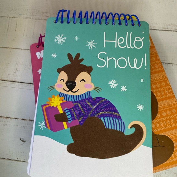 Set of 4 Holiday Notebooks-letters to Santa & More NEW! - Picture 2 of 8